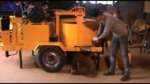 M7MI twin hydraform interlocking block machine