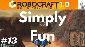 Robocraft 1.0 - #13 | Simple Laser Hover | Simply Fun