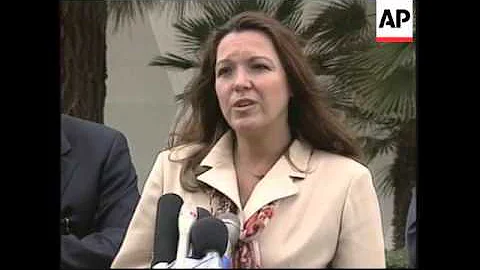 USA: WHITEWATER FIGURE SUSAN MCDOUGAL CRITICISES L...