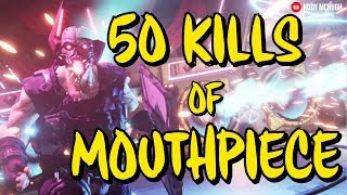 Borderlands 3 Legendary Weapons from 50 KILLS of MOUTHPIECE (MAYHEM 4 DEDICATED DROPS)
