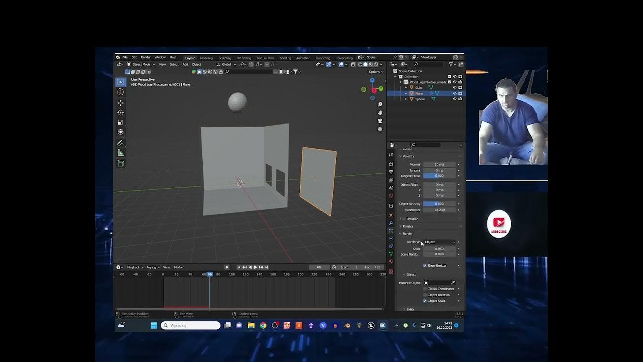 BLENDER TUTORIALCREATE EXPLOSIONS WITH PARTICLE SYSTEM YouTube