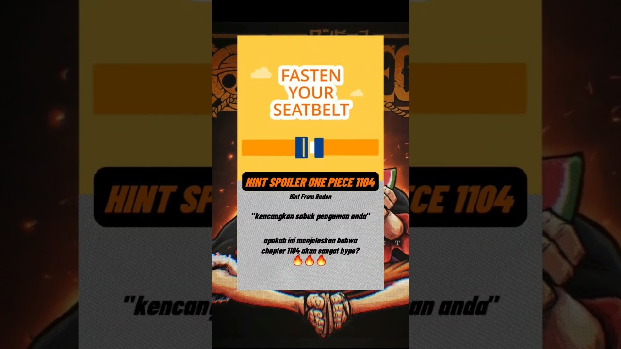 HINT SPOILER ONE PIECE CHAPTER 1104 DARI REDON 
