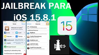 TUTORIAL ✅ JAILBREAK iOS 15.8.1 (NO Checkra1n) en WINDOWS