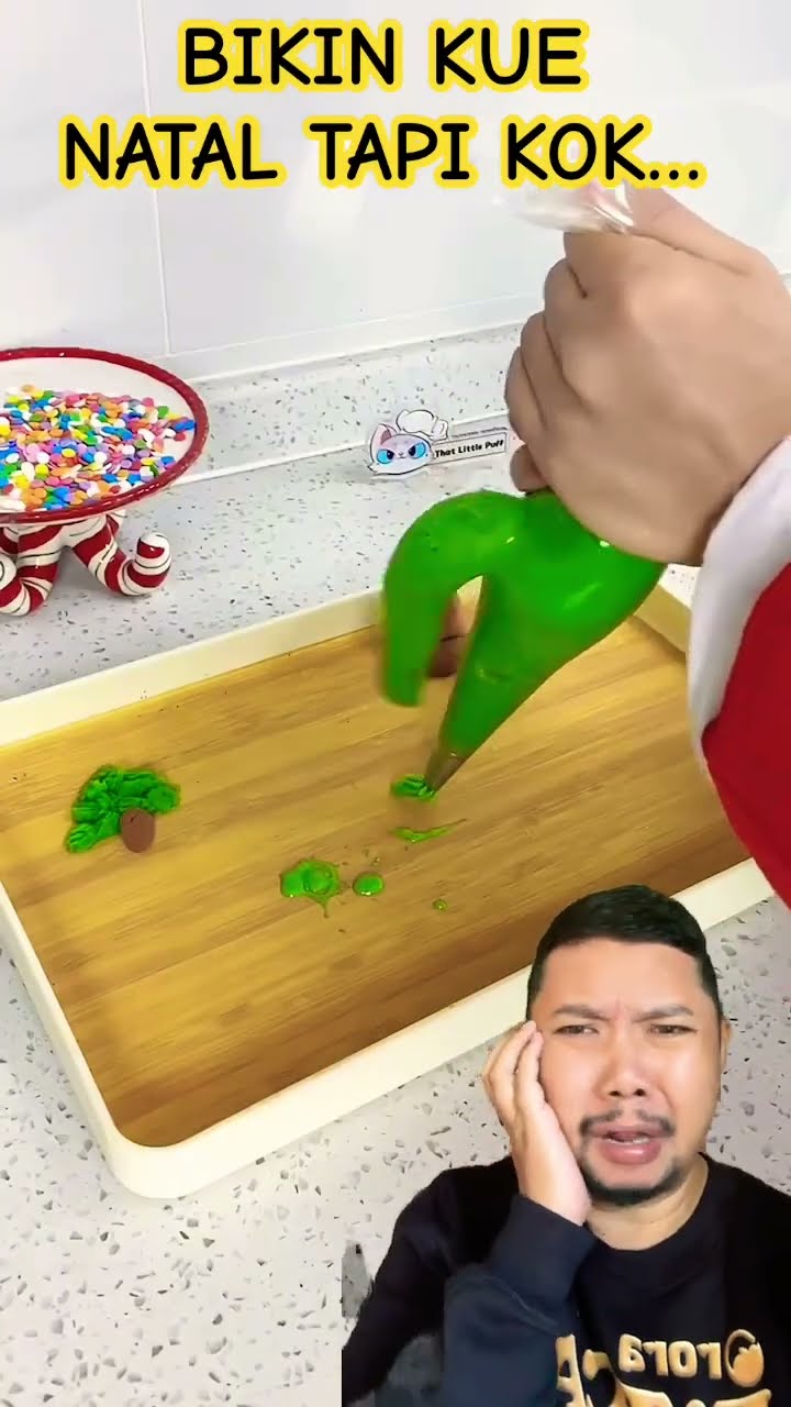 GAGAL DEH BUAT KUE NATAL!!!!?? #funny #funnycats #cat #pets #recipe