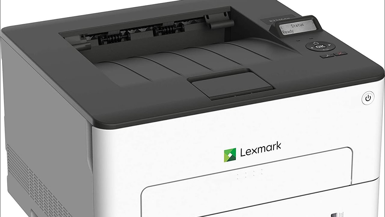 Lexmark B2236dw printer Unboxing and setup - YouTube