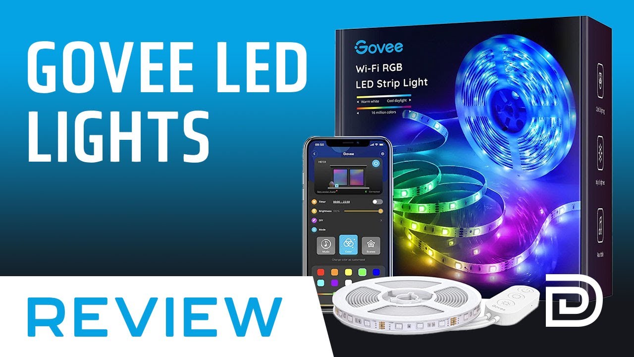 Govee Smart WiFi LED Strip Lights Setup & Review