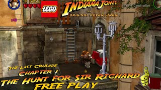 Lego Indiana Jones: The Last Crusade Chap 1 / The Hunt for Sir Richard FREE PLAY - HTG