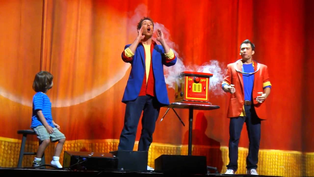 Mickey's Magic Show and Tristan April 2011