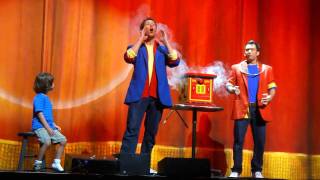 Mickeys Magic Show And Tristan April 2011