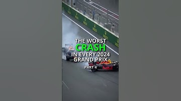 The worst crash in every 2024 Grand Prix | Part 4