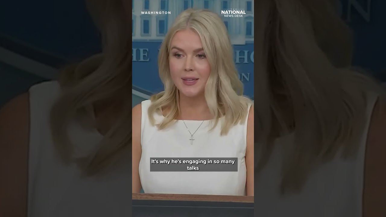  Do You Accept That As Truth Leavitt Tells Reporter About Ukraine War Not Starting Under Trump