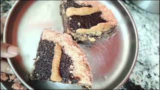 My first time cake 🍰 banai Oriya biscuit se #food #viral #cake