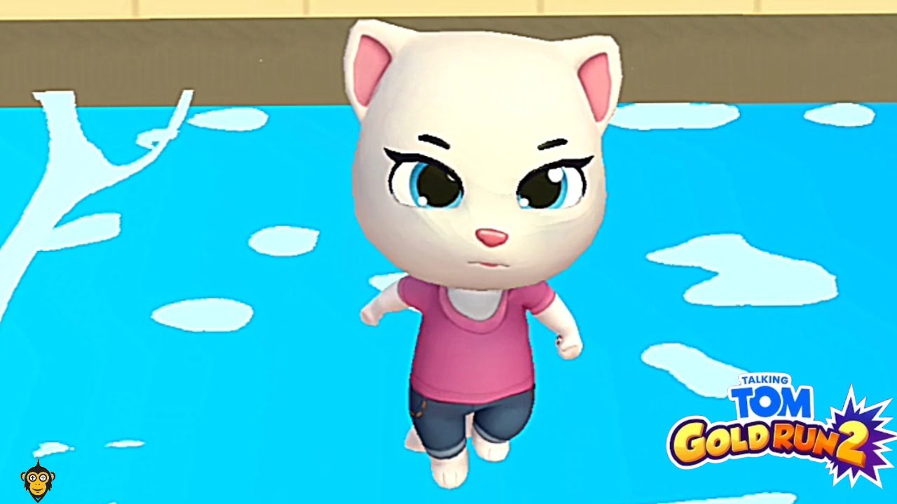 Talking Tom Gold Run 2 Gameplay Walkthrough Part 13 Angela Ios 