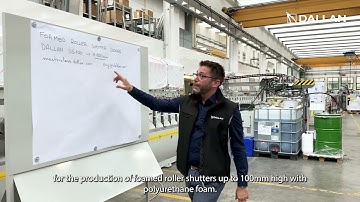 Foamed Roller Shutters up to 100mm: the Dallan D6100 production system - Masterclass Intro