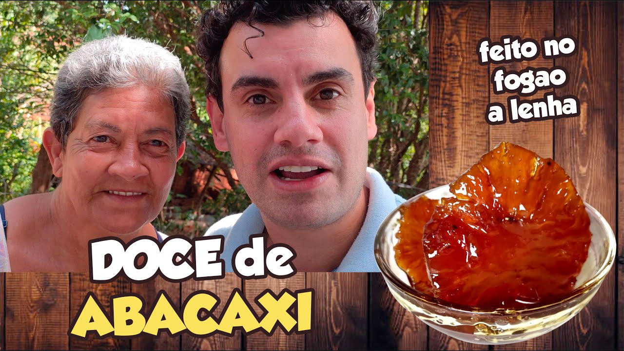 DOCE DE ABACAXI DA MÃE (FEITO NO FOGÃO À LENHA) - Fubá online