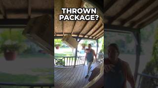 Uni Uni Delivery Driver Throws Package On Porch #uniuni  #package #camera