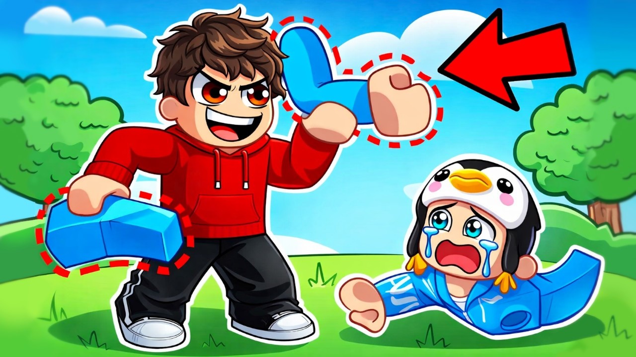 KÖRPERTEILE KLAUEN In Roblox!