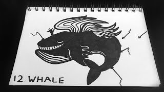 #Inktober2018 - Day 12 Whale