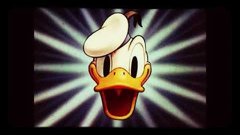 Donald Duck - All In A Nutshell Original Rko title (1949)