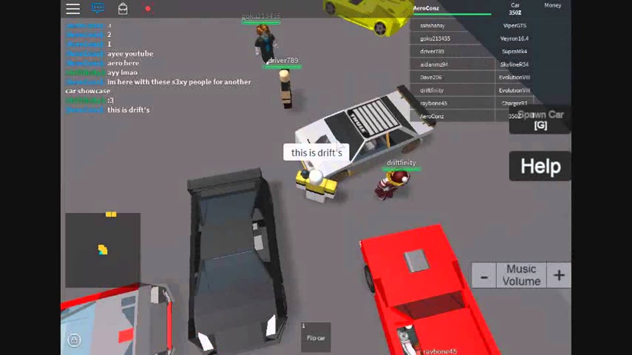 ROBLOX Street Racing Unleashed by SecondLogic CAR SHOW 3! YouTube