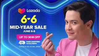 LAZADA 6.6 MID-YEAR SALE on JUNE 6-8! 🎉