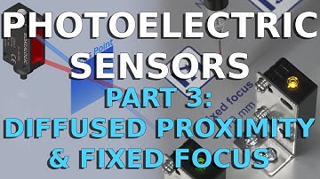 Photoelectric Sensors - Diffused Proximity and Fixed Focus - Part 3 - Datalogic
