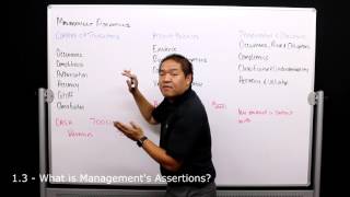 1.3 - What Are Managements Assertions? - An Overview Of Auditing For Auditors