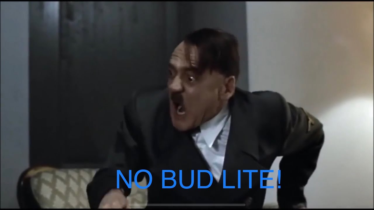 Hitler rants about bud lite ( please read important description )