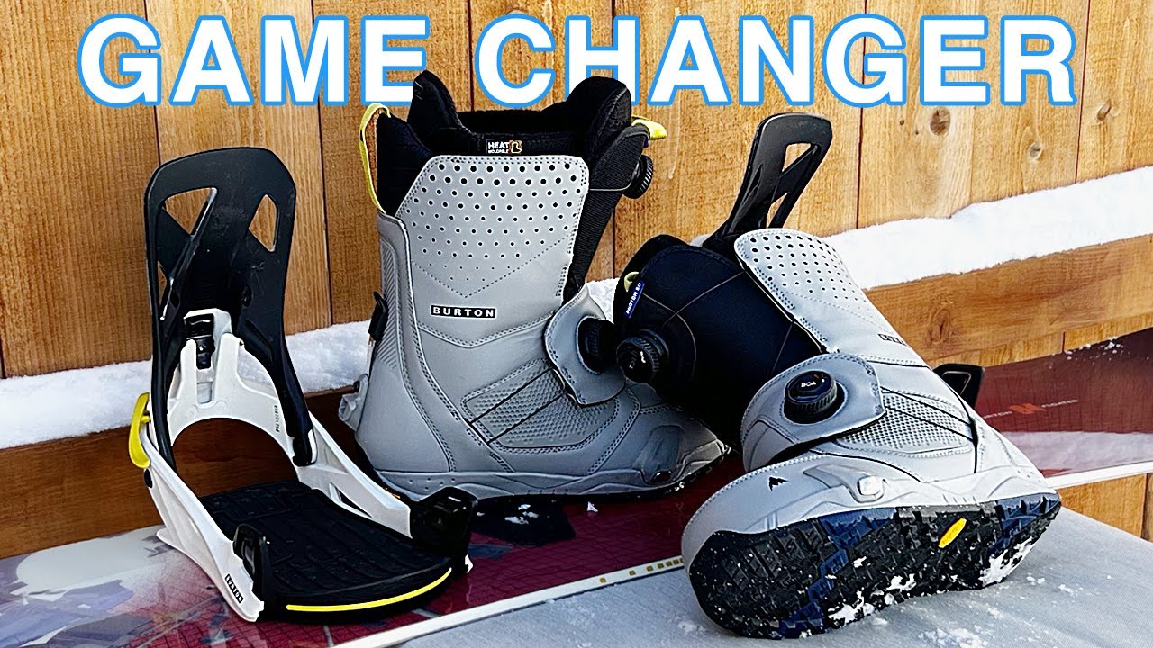 2点ともBURTON！脚力に自信のない女の子に最適(⁠◍⁠•⁠ᴗ⁠•⁠◍⁠) Burton Step On Escapade Womens Snowboard Bindings 2025