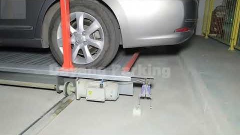 Indoor 2 Floors Hydraulic driven Puzzle Parking System