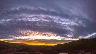 Simi Valley 2016 Sunset Time lapse 2x slow