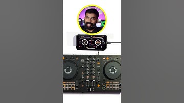 DJ CONTROLLER WITH DJ APP #FLX4  #dj #beginnerdj #djgear