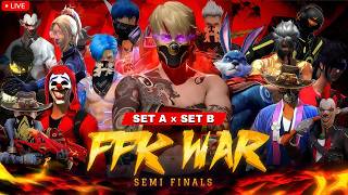 FFK E-SPORTS GUILD WAR  SEASON 11 SET A X SET B😱 🔥||  FFK PRASANTH ON LIVE🔥  #ffkprasanth #fftamil Update