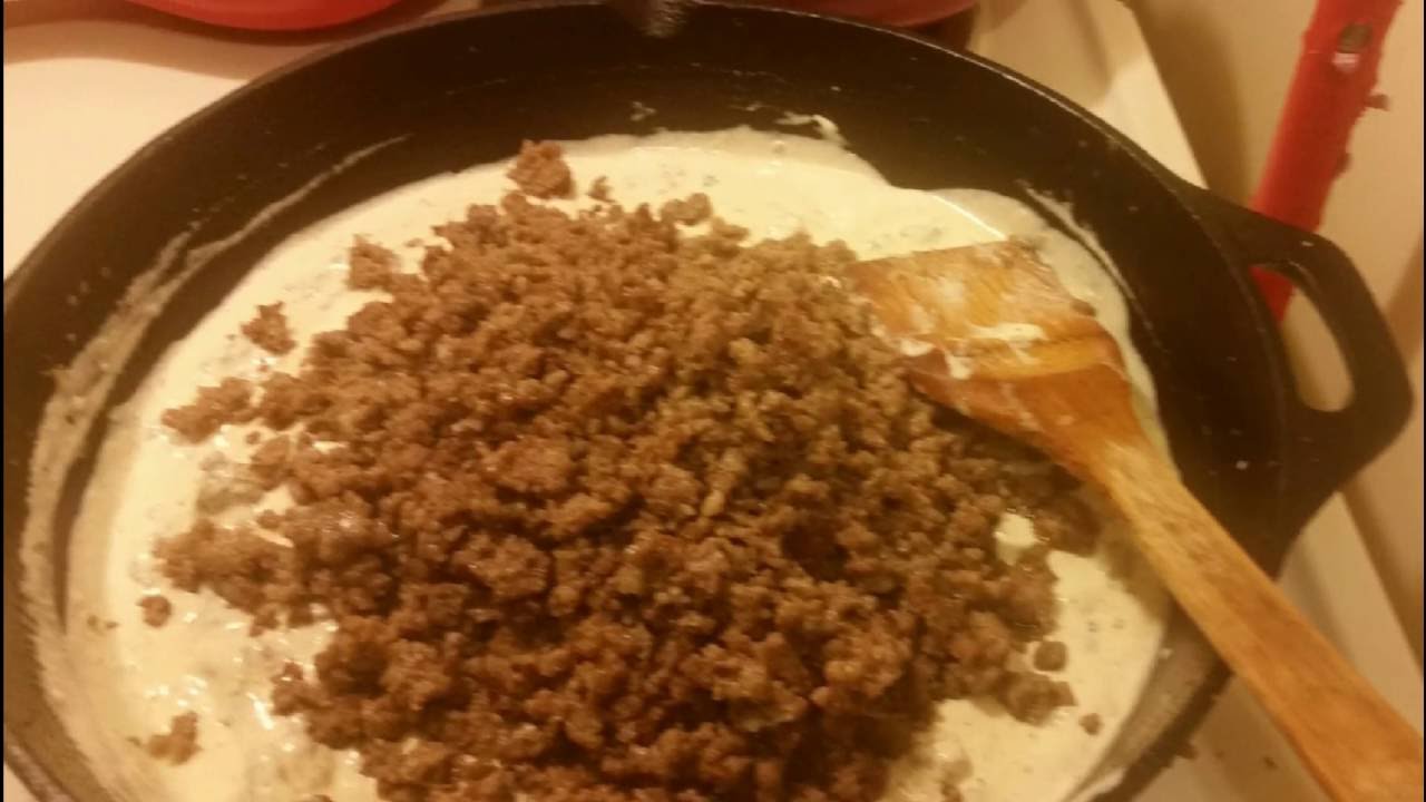 Low Carb Sausage Gravy! Video 5 YouTube