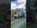 Crompton 33002 'Sea King' departs Buckfastleigh #class33 #crompton #freighttrain #clag #thrash