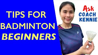 Tips for badminton beginners who will start training