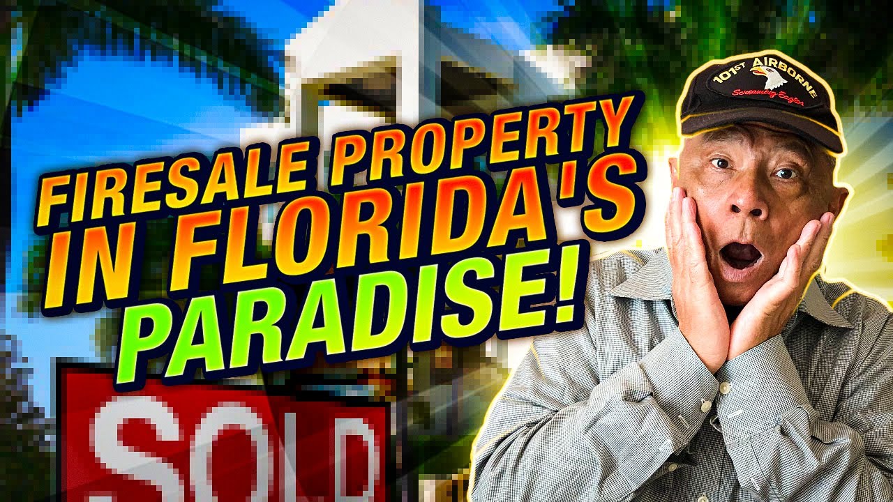 Foreclosure: Buy An “A Class” Coastal Property In Florida’s Paradise For ONLY $40K in Cash!