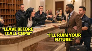 Black Man Denied Service at Luxury Hotel — Seconds Later, He Fires the Manager on the Spot
