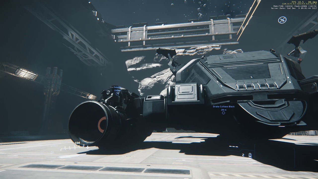 Star Citizen 3.0 PTU - Cutlass flipped spawn bug - YouTube