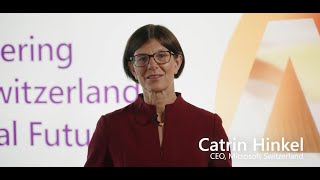 Switzerland’s Digital Future: Microsoft’s Commitment | Microsoft Switzerland CEO Catrin Hinkel