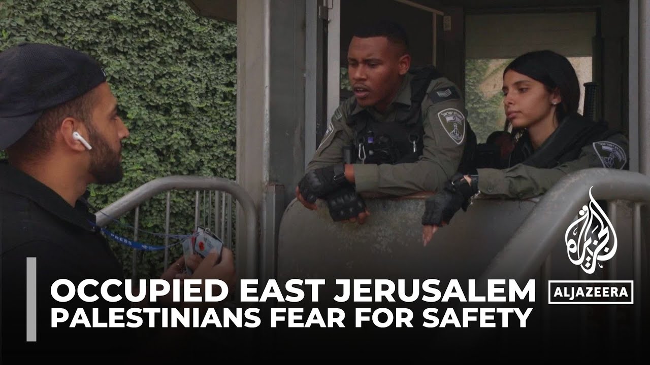 Palestinians fear for safety amid Israeli restrictions in occupied East