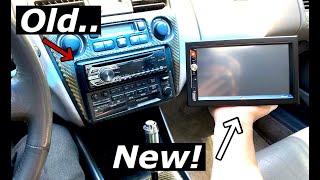 Installing a DOUBLE DIN Radio in the CG6!!