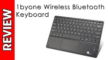 1byone Wireless Bluetooth Keyboard Review