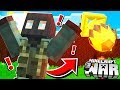 we dropped a *TOP SECRET* Minecraft BOMB on players! (Minecraft War #25)