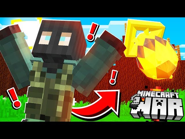 we dropped a *TOP SECRET* Minecraft BOMB on players! (Minecraft War #25)