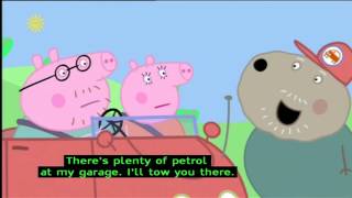 Peppa Pig (Series2) - Granddad Dog's Garage (With Subtitles)