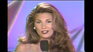 Daisy Fuentes hosts Miss Teen USA 1992
