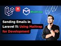 Sending emails in laravel 11 using mailtrap for development  mailtrap integration in laravel 11