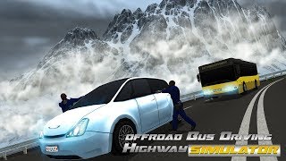 Offroad Bus Driving Highway Simulator screenshot 4