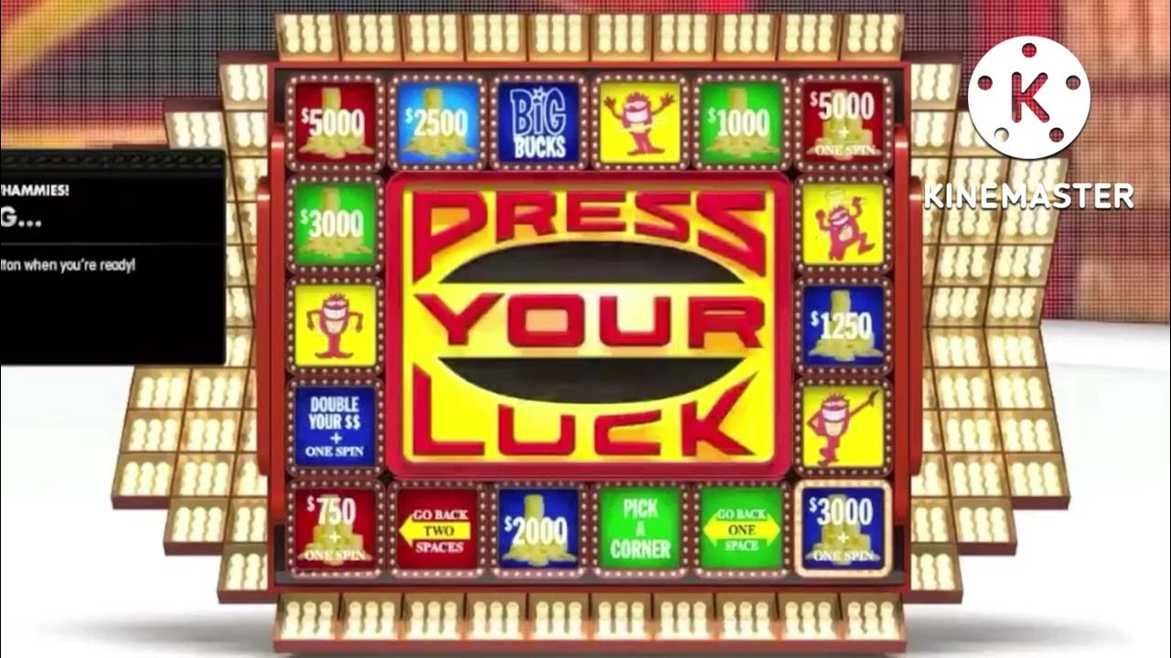 Press Your Luck Board YouTube
